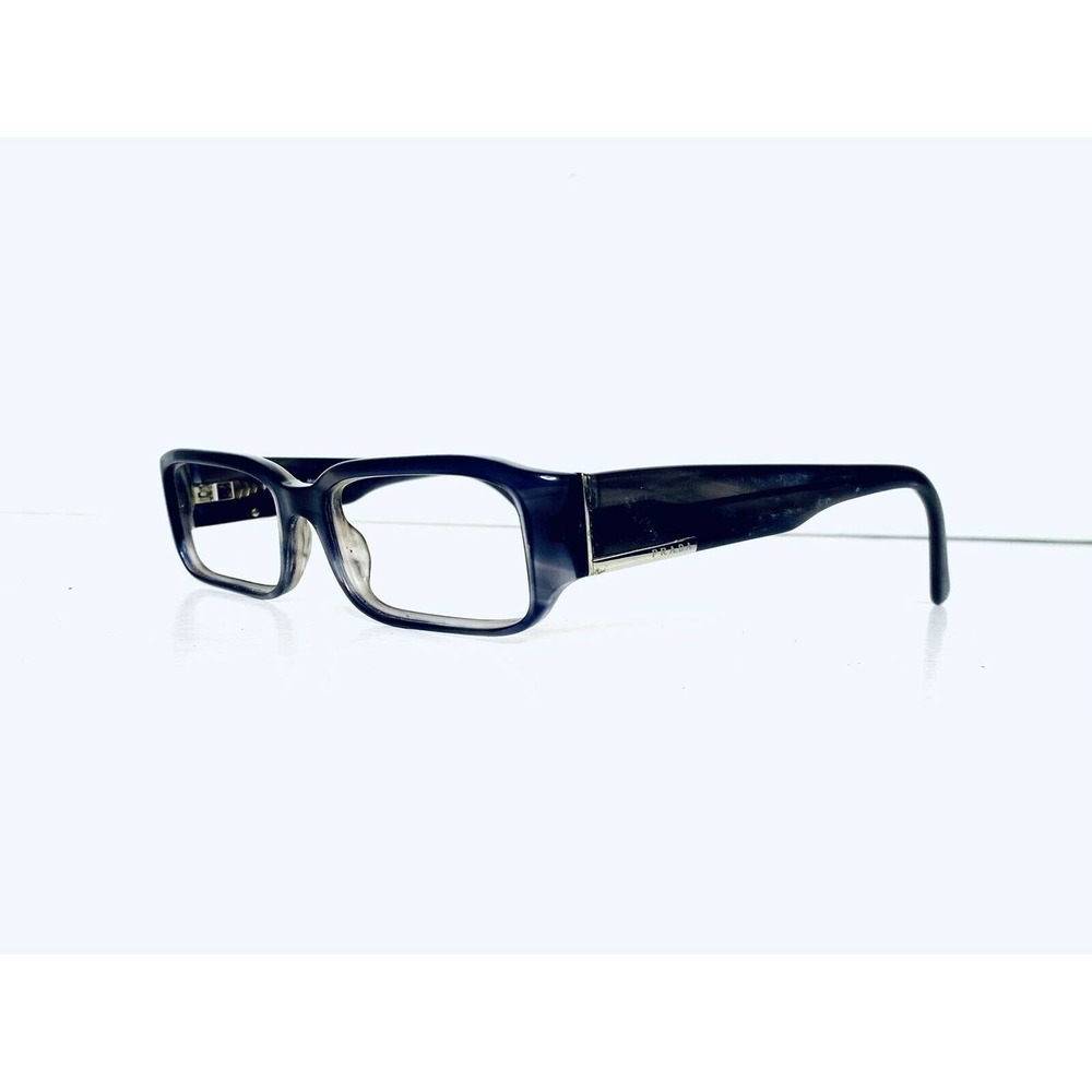 Prada Grey Tortoise Rectangular Glasses - image 1